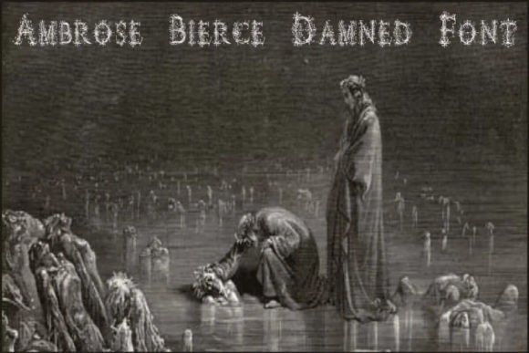 Ambrose Bierce Damned Font for Bold Digital Branding