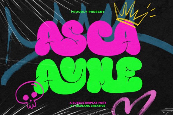Asca Ayme: A Playful Display Font That Delivers Joy—Not Just Gimmicks