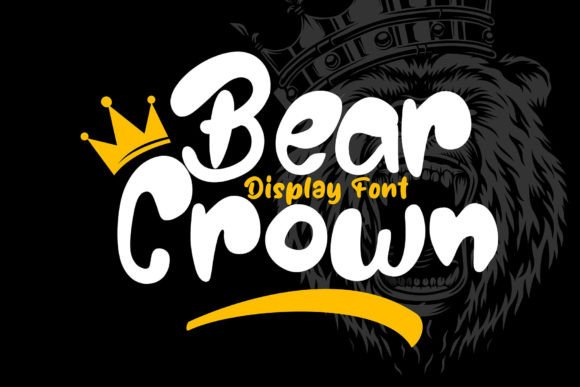 Bear Crown: A Playful Display Font for Scroll-Stopping Marketing