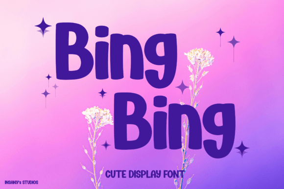 Bing Bing: A Display Font That Speaks With Lightness and Clarity