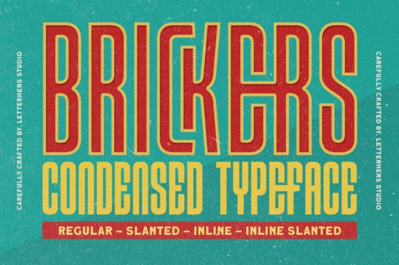 Brickers: A Clean, Confident Display Font for Small Business Branding