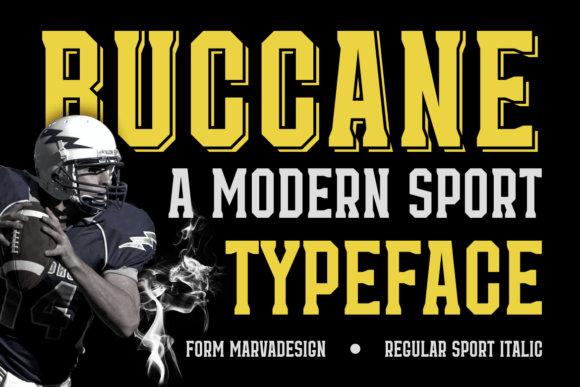 Buccane: A Bold Display Font That Anchors Brand Identity