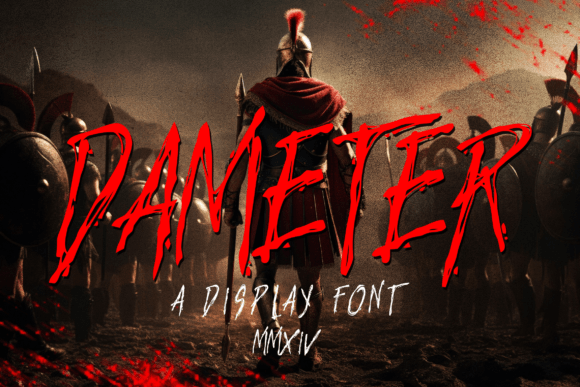 Dameter: A Display Typeface That Sets the Mood Before a Word Is Read