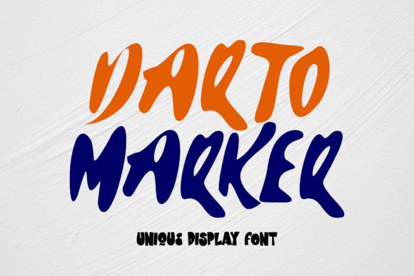 Darto Marker: A Display Font with Quiet Confidence