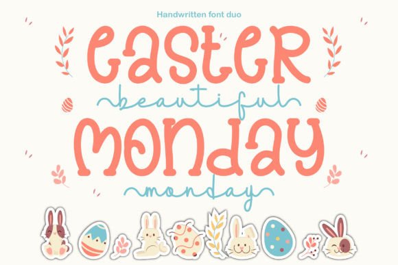Easter Monday Duo: A Display Font That Brings Warmth to Your Brand