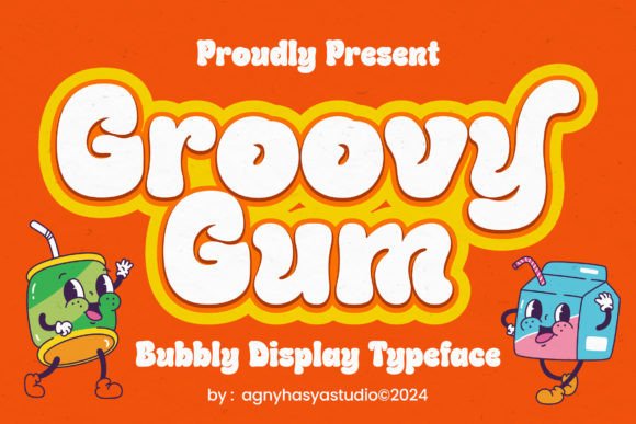 Groovy Gum: A Display Font That Makes Joy Instantly Readable