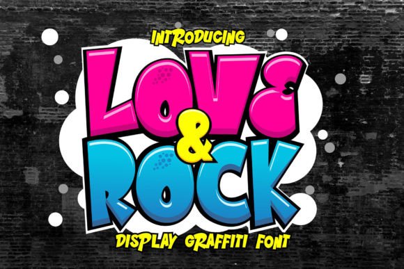 Love and Rock: A Display Font That Feels Like a Smile