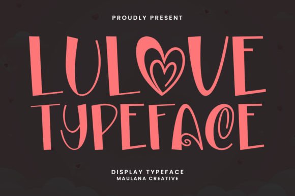 Lulove: A Charming Display Typeface for Editorial Warmth