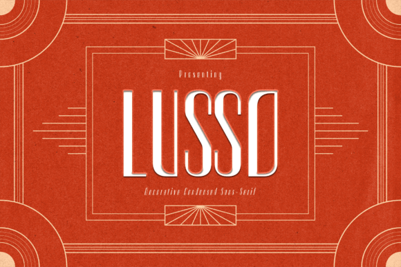 Lusso: A Display Font That Commands Attention