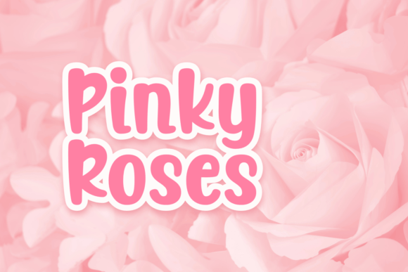 Pinky Roses: A Handcrafted Display Font for Warm, Memorable Branding
