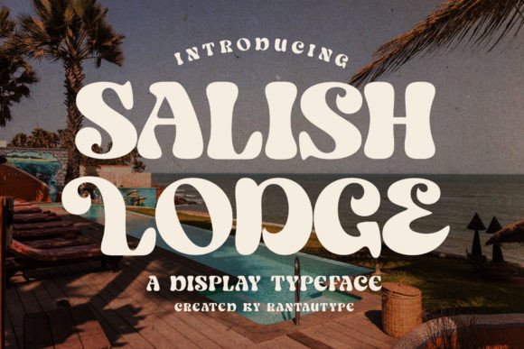 Salish Lodge Display Font for Handmade Brands