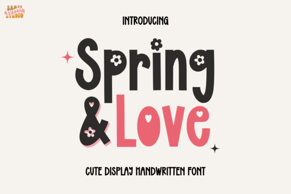 Spring and Love: A Display Font That Feels Like a Gentle Pause