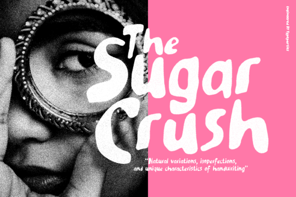 Sugar Crush: A Handwritten Display Font That Feels Like Home