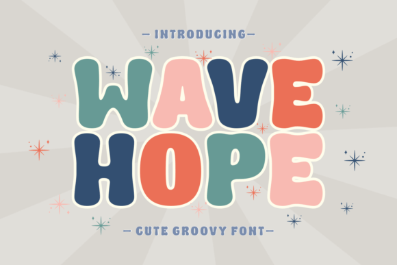 Wave Hope: A Display Font That Carries Joy Without Losing Clarity